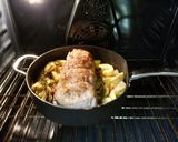 A picture of step 4 of Roast Pork Loin with Apples.