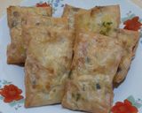 Foto langkah ke 8 dari resep Martabak Sayur Mini.