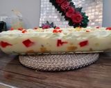 A picture of step 6 of Mango custard delight 🥭🥭.
