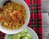 Hình bước làm 4 của món Cơm chiên trứng