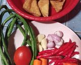 Foto langkah ke 1 dari resep Tumis bakso ikan tahu pedas manis non msg.