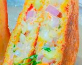 A picture of step 1 of Healthy CURD VEGGIES SANDWICH.