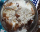 A picture of step 1 of Pav ki barfi.