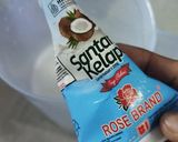 Foto langkah ke 3 dari resep Es Bongko Kurma Kuah Susu.