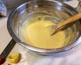 A picture of step 3 of Teresa's yoghurt and citrus cake.