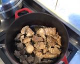 Une image de l'étape 4 de Échine de porc caramélisée aux épices,ail et tomates séchées.