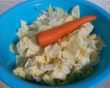 Foto langkah ke 1 dari resep Tumis Sawi Putih dan Wortel.