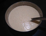 A picture of step 1 of Mysore masala dosa (Street style).