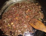 A picture of step 4 of Wet fry omena#4weekschallenge.
