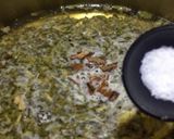 A picture of step 1 of Kashmiri tea.