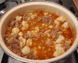 Rakott karfiol bulgurral recept fázis 4 fotója