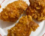 A picture of step 4 of Cornflakes chicken.