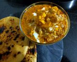 A picture of step 4 of Lababdar Paneer.
