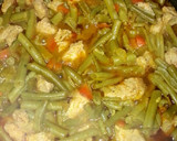 Foto del paso 4 de la receta: Guiso de soja con Judías verdes (vegano)