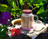 Foto del paso 3 de la receta: Smoothie de banana, café y miel💕