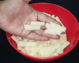 फलाहारी फिंगर चिप्स (falahari finger chips recipe in Hindi) रेसिपी चरण 1 फोटो