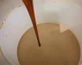 Foto langkah ke 4 dari resep Roasted Milk Tea Matcha Soy Bean Curds.