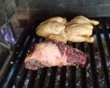Foto del paso 3 de la receta: Asado a la parrilla de colita de cuadril rellena acompañado de batatas y morron asado