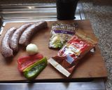 A picture of step 1 of Easy boerewors stew.