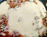 Foto del paso 4 de la receta: Calabaza rellena con queso azul, jamón y nata