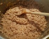 Une image de l'étape 4 de Risotto au vin rouge.