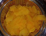 عکس مرحله 2 از دستور چیپس کدو حلوایی