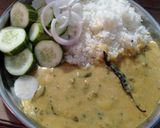 कड़ी चावल (kadhi chawal recipe in Hindi) रेसिपी चरण 8 फोटो