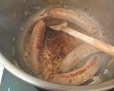 Une image de l'étape 2 de Saucisse avec riz et légumes a la nutricook.
