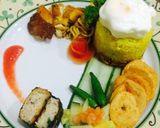 Foto langkah ke 7 dari resep Nasi Kuning Nusantara.