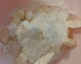 Foto del passaggio 1 della ricetta Cream tart con caramello e arachidi salate senza uova 🥜