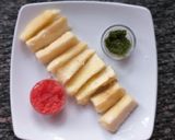 A picture of step 2 of Boiled Cassava Chips#Boiled or steamed snacks Challenge.