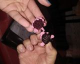 Foto del paso 4 de la receta: Mini panqueques y frutos rojos bañados en chocolate