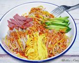 酸辣彩虹涼麵的食譜步驟5照片