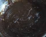 A picture of step 4 of Chocolate almond Barfi.