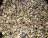 A picture of step 8 of Kurkuri bhindi.