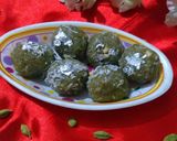 A picture of step 6 of Bottle gourd Laddu.