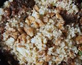 किनोवा वॉलनट सलाद (Quinoa Walnut Salad recipe in hindi) रेसिपी चरण 6 फोटो