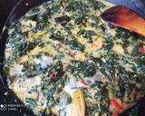 Foto langkah ke 3 dari resep Gulai daun singkong teri medan.