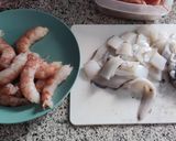 Foto del paso 1 de la receta: Tallarines Frutti di Mare con tomate seco