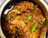A picture of step 6 of Chicken korma.