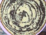کیک تولد با کیک زبرا
