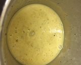 A picture of step 4 of Banana kiwi Smoothie with orange juice.