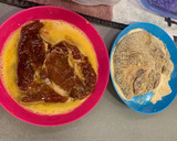 Foto del paso 5 de la receta: Carne rebozada con salsa de limón