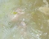 A picture of step 2 of Potato and Chicken soup🥣.