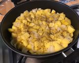 Une image de l'étape 7 de Pommes de terre sautées tomates, oignons et marinade.
