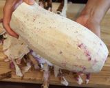 A picture of step 5 of Taro and Sago with Coconut Milk.