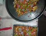 A picture of step 5 of Pizza fries.