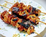 A picture of step 6 of Chicken tikka kebab.