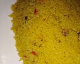 A picture of step 5 of Mince meat couscous.