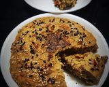 A picture of step 6 of Savoury Chanadal Cake.